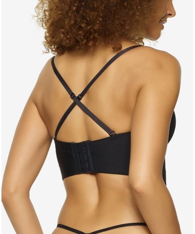 Body Veil Longline Low Back Convertible Strapless Bra Black $26.71 Bras