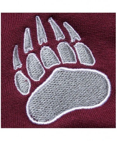 Women's Maroon Montana Grizzlies Arched Name Full-Zip Hoodie Maroon $30.55 Sweatshirts