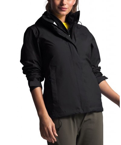 Women's Venture 2 Hooded Raincoat Tnf Black $44.40 Jackets