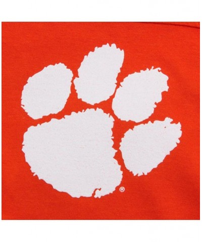 Women's Orange Clemson Tigers The Big Shirt Oversized Long Sleeve T-shirt Orange $35.99 Tops