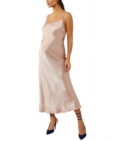 A-Line Slip Maternity Dress Caffe Latte $92.12 Dresses