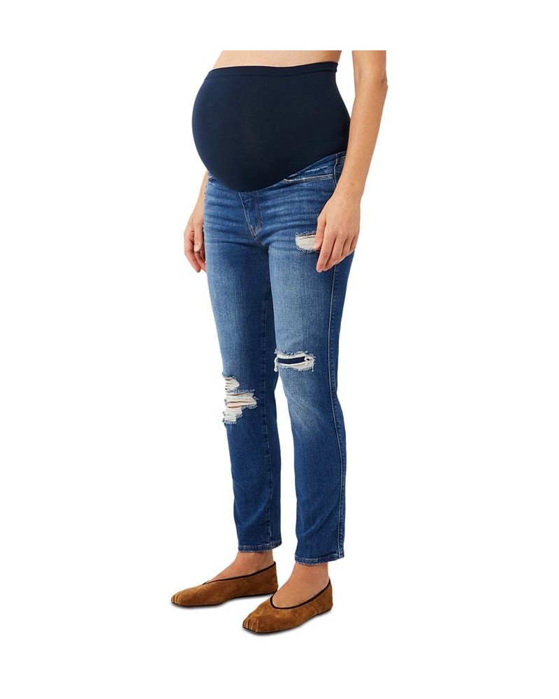 Le Jeanne Secret Fit Belly Ripped Maternity Jeans Swoon $91.76 Jeans