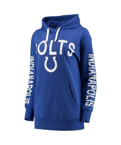 Women's Royal Indianapolis Colts Extra Point Pullover Hoodie Royal $32.90 Sweatshirts