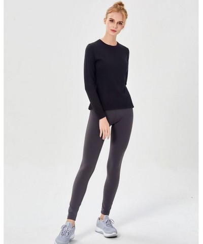 Pima Going Long Sleeve Tee for Women Black $31.20 Tops