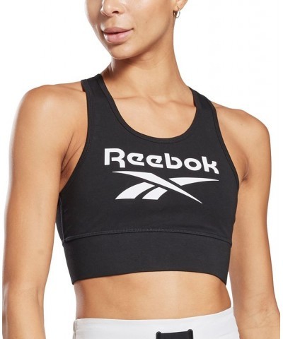 Women's Low Impact Sports Bra Black $16.39 Bras