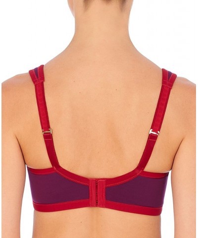 High-Impact Yogi Contour Convertible Full Coverage Sports Bra 731050 Jewel Violet/strawberry $30.86 Bras