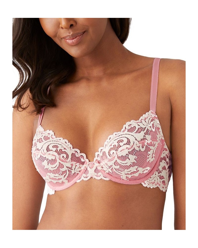 Women's Instant Icon Underwire Bra 851322 Bridal Rose/crystal Pink $25.54 Bras