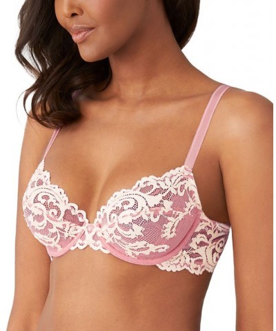 Women's Instant Icon Underwire Bra 851322 Bridal Rose/crystal Pink $25.54 Bras