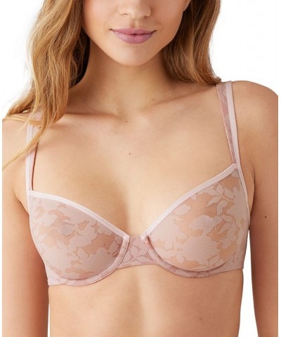 Women's Shadow Scene Underwire Bra 951268 Pink $14.56 Bras