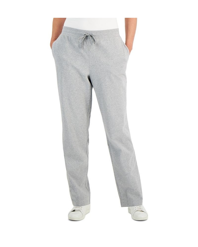 Petite Short Active Drawstring Pant Smoke Grey Heather $10.58 Pants