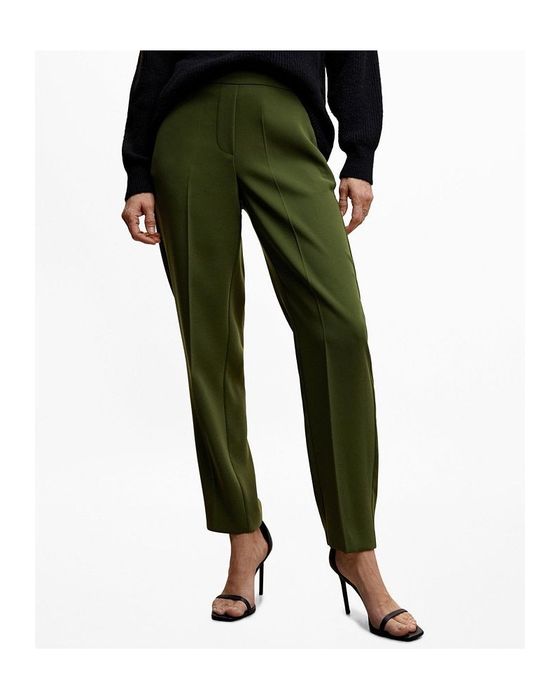 Women's Flowy Suit Pants Green $36.39 Pants