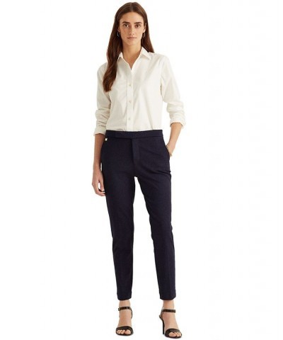 Petite Stretch-Infused Pants Blue $62.10 Pants