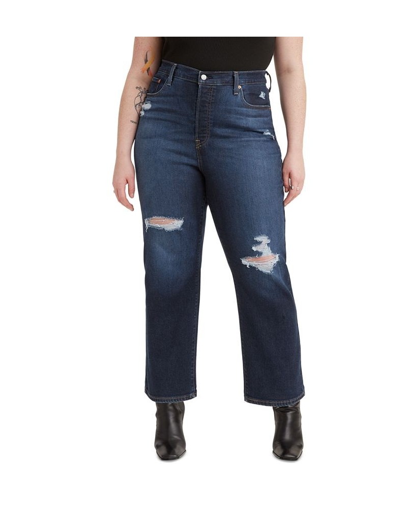 Trendy Plus Ribcage Straight Ankle Jeans Winter Breakdown $40.79 Jeans