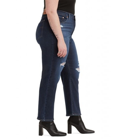 Trendy Plus Ribcage Straight Ankle Jeans Winter Breakdown $40.79 Jeans