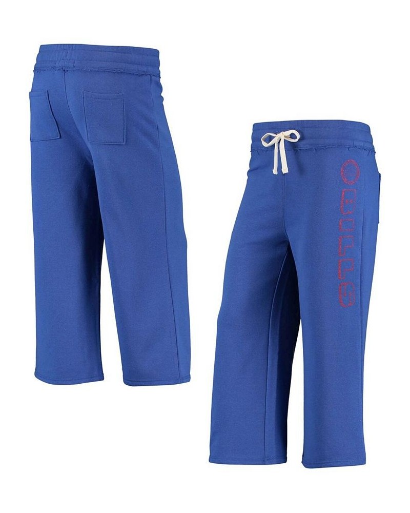 Women's Royal Buffalo Bills Cropped Pants Royal $31.50 Pants