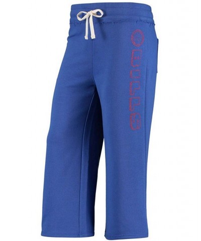 Women's Royal Buffalo Bills Cropped Pants Royal $31.50 Pants