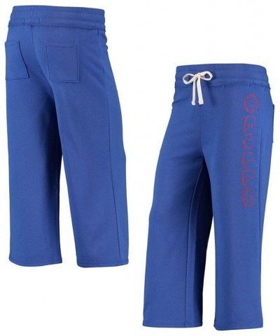 Women's Royal Buffalo Bills Cropped Pants Royal $31.50 Pants