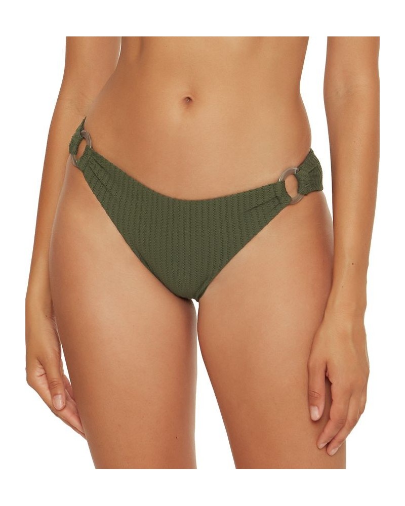 Women's Line In The Sand Hipster Bikini Bottoms Cactus $36.66 Swimsuits