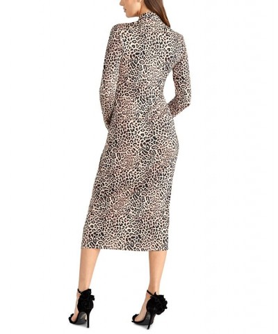 Bret Jersey Dress Leopard $51.60 Dresses