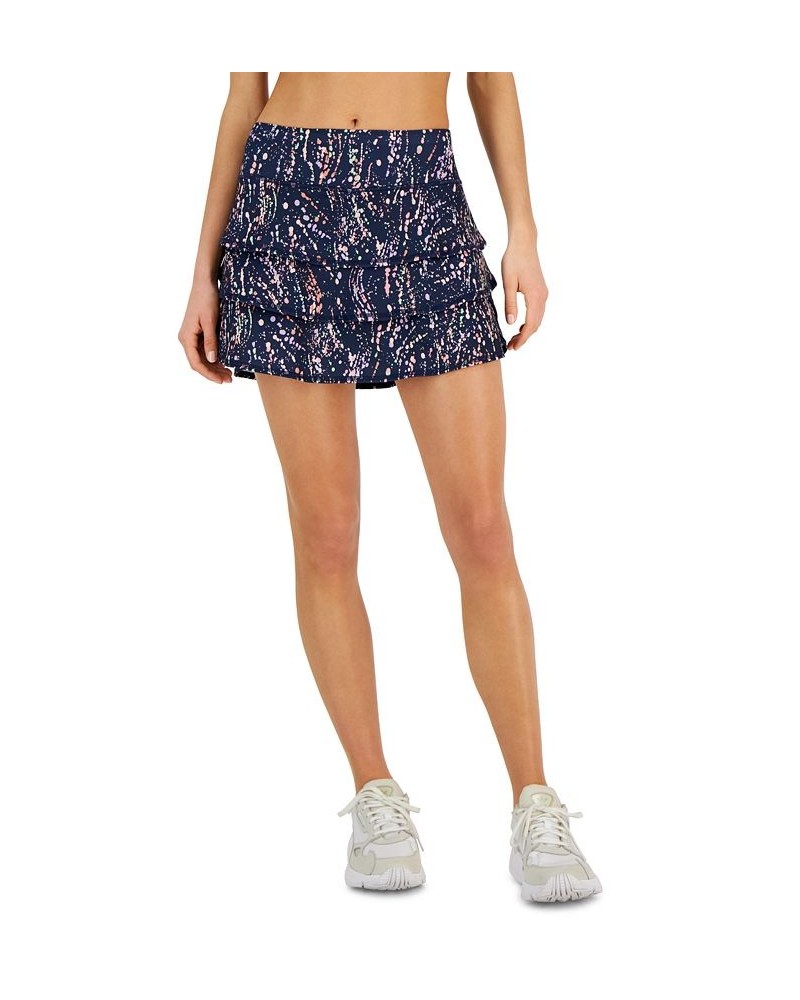 Women's Modsplatter Flouncy Skort Indigo Sea $12.50 Skirts