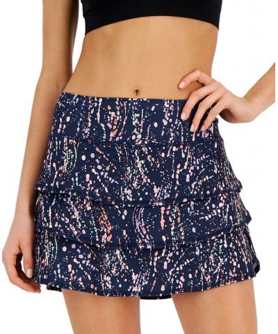 Women's Modsplatter Flouncy Skort Indigo Sea $12.50 Skirts