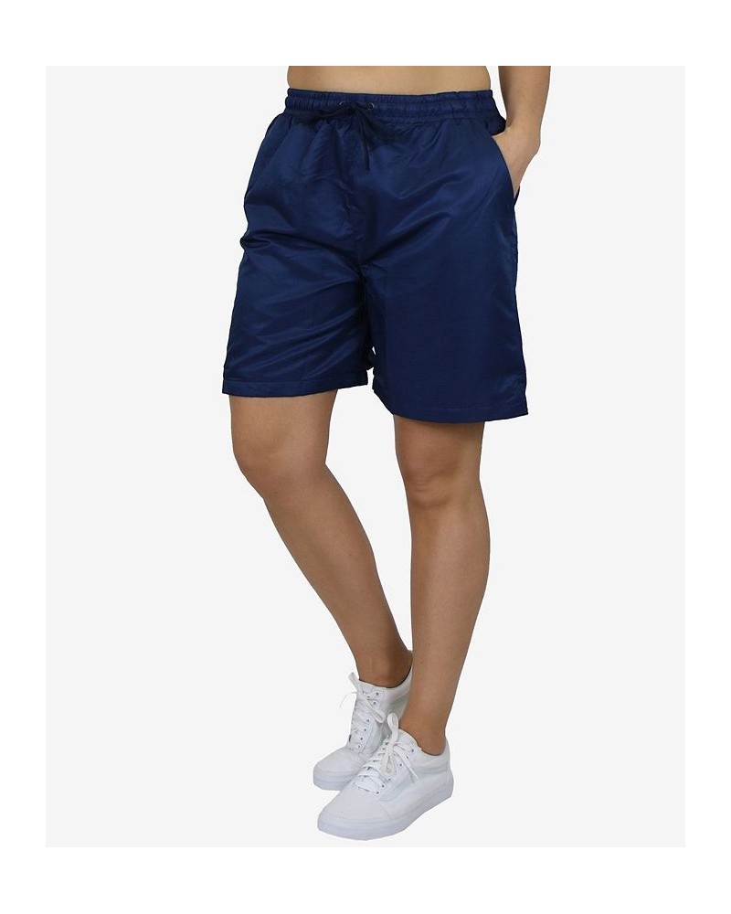 Women's Active Workout Training Shorts Navy $18.04 Shorts