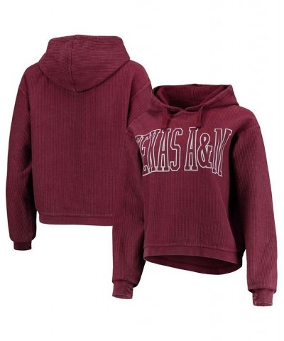 Women's Maroon Texas A M Aggies Southlawn Pullover Hoodie Maroon $40.49 Sweatshirts