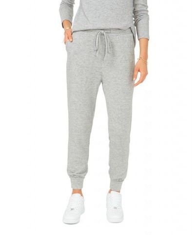 Self Drawstring Cozy Jogger Silver Heather $43.61 Pants