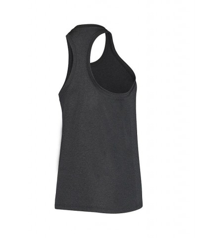 Women's Anthracite LSU Tigers Arch and Logo Classic Performance Tank Top Anthracite $22.67 Tops