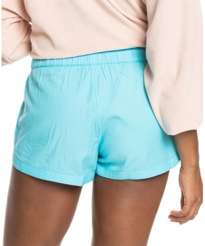 Juniors' New Impossible Love Beach Short Bachelor Button $19.38 Shorts