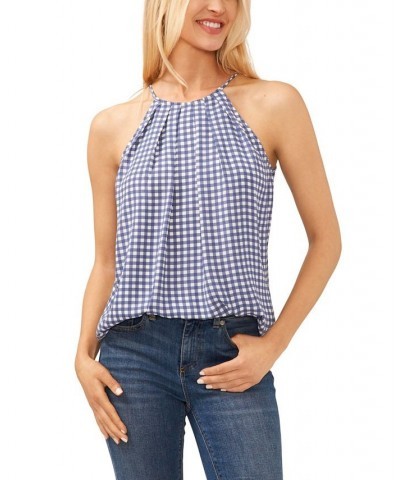 Women's Pleated Halter Top Moonlight $41.87 Tops