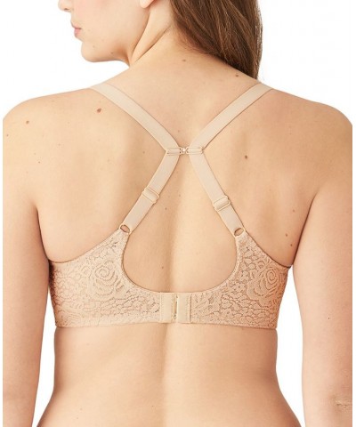 Halo Lace Molded Underwire Bra 851205 Up To G Cup Sand (Nude 5) $32.64 Bras