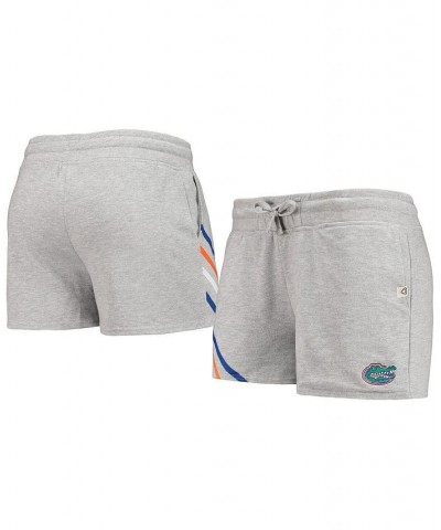 Women's Heathered Gray Florida Gators Pusher Shorts Heathered Gray $24.19 Shorts