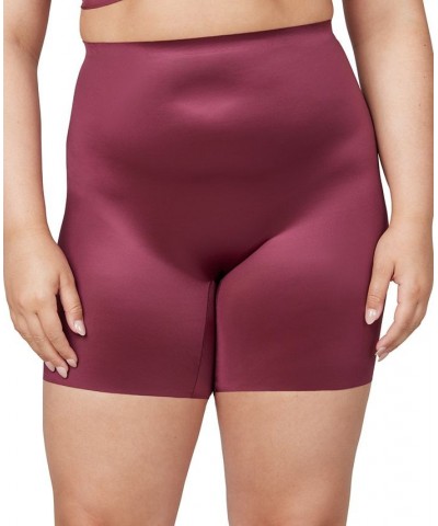 Shaping Satin Seamless Shorts 10323R Red $36.72 Shapewear