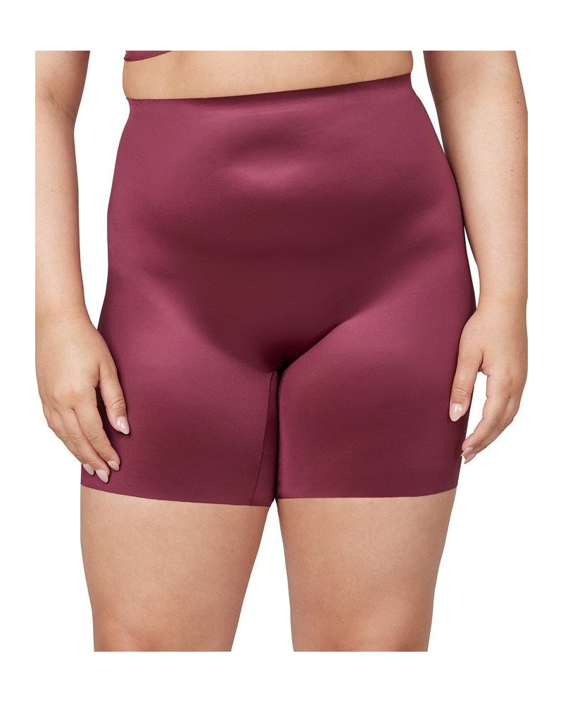 Shaping Satin Seamless Shorts 10323R Red $36.72 Shapewear