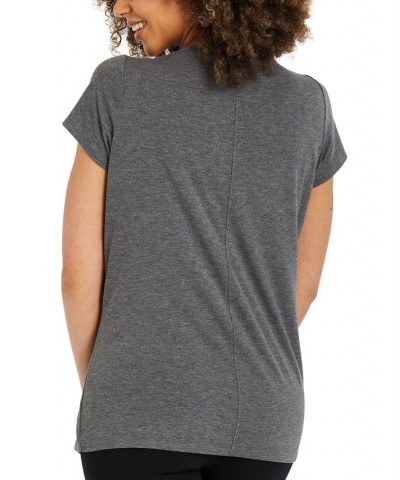 Tiered Nursing Top Grey $22.95 Tops