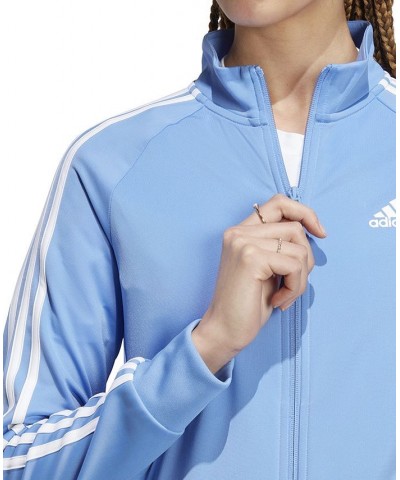 Women's 3-Stripe Tricot Track Jacket XS-4X Blue Fusion/white $21.01 Jackets