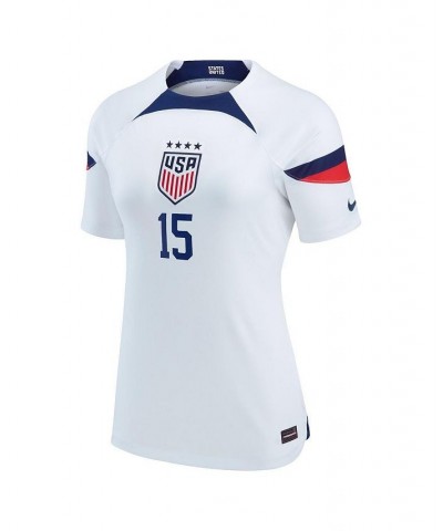 Women's Megan Rapinoe White USWNT 2022/23 Home Breathe Stadium Replica Player Jersey White $50.40 Jersey