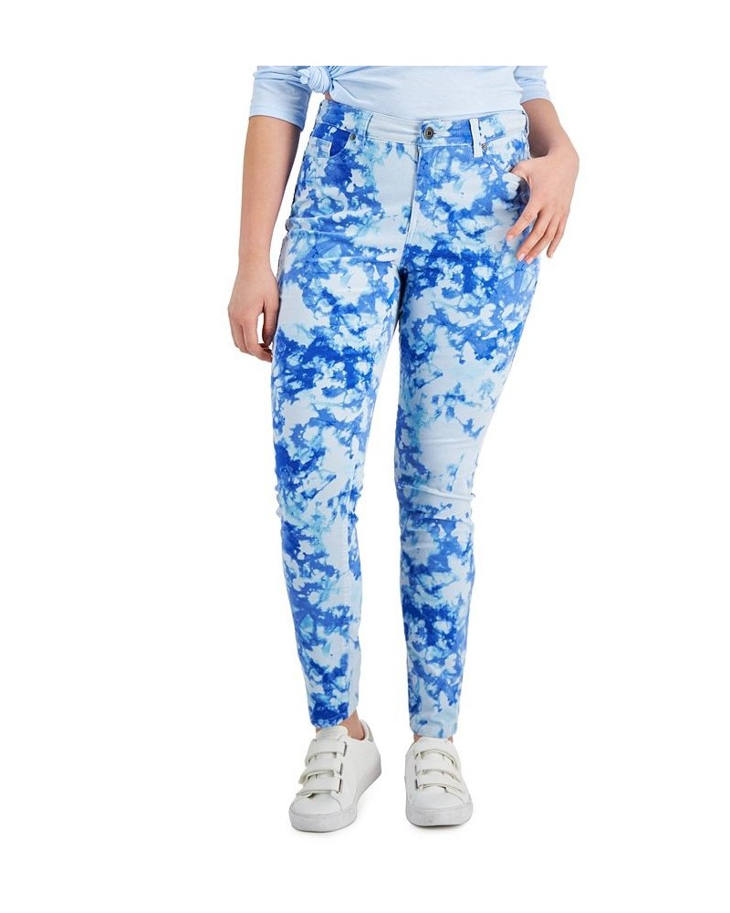 Petite Mid-Rise Curvy Skinny Jeans Blue $11.13 Jeans