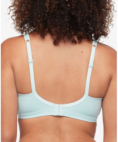 Warners Easy Does It Underarm-Smoothing with Seamless Stretch Wireless Lightly Lined Comfort Bra RM3911A Canal Blue $14.00 Bras