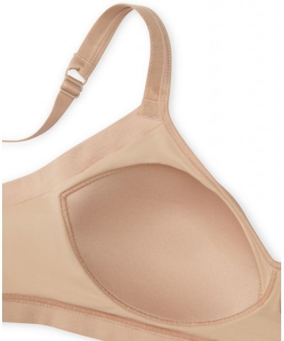 Warners Easy Does It Underarm-Smoothing with Seamless Stretch Wireless Lightly Lined Comfort Bra RM3911A Canal Blue $14.00 Bras