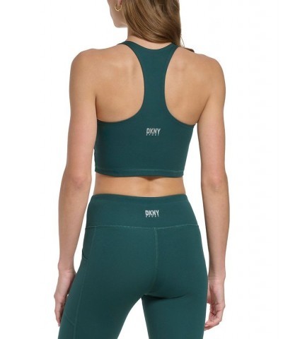 Women's Balance Compression Racerback Crop Bra Top Ponderosa Pine $16.66 Tops