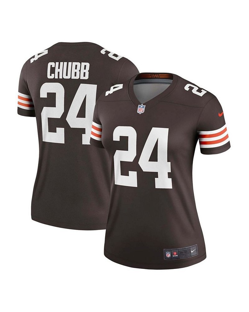 Women's Nick Chubb Brown Cleveland Browns Legend Jersey Brown $41.80 Jersey