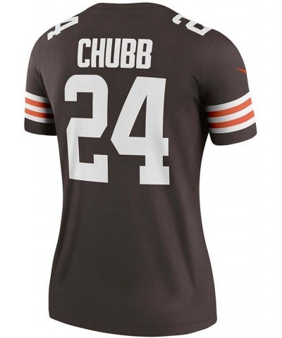 Women's Nick Chubb Brown Cleveland Browns Legend Jersey Brown $41.80 Jersey