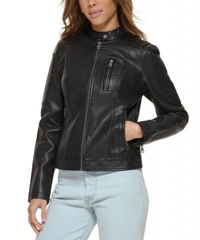 Biker Jacket Black $34.44 Jackets