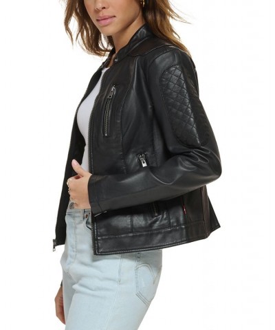 Biker Jacket Black $34.44 Jackets