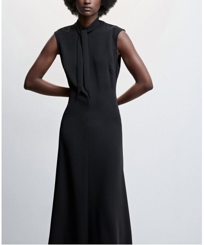 Women's Bow Gown Black $40.00 Dresses