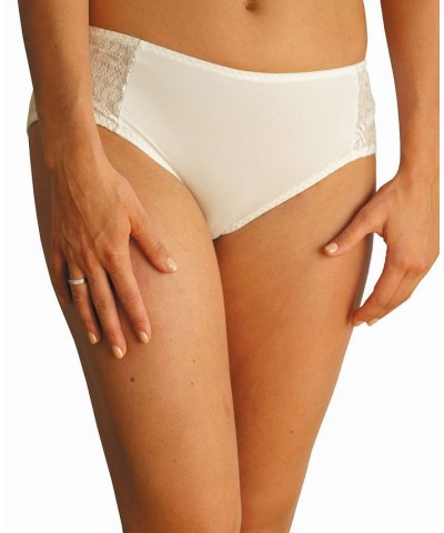 Women's Microfiber Lace Boyshort White $13.20 Panty