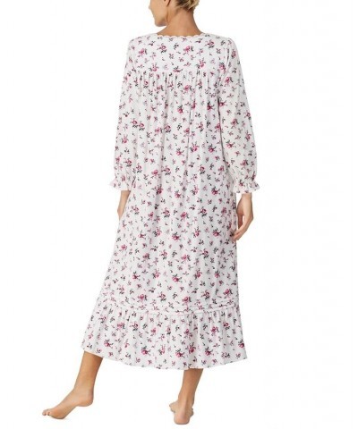 Long Sleeve Long Ballet Woven Gown Pink Floral $34.32 Sleepwear