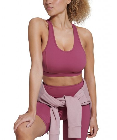 Women's Benton PO Back Pocket Sports Bra Rose Multi $9.80 Bras